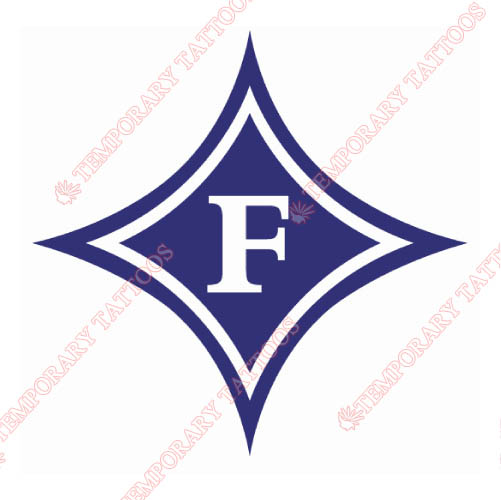 Furman Paladins Customize Temporary Tattoos Stickers NO.4429